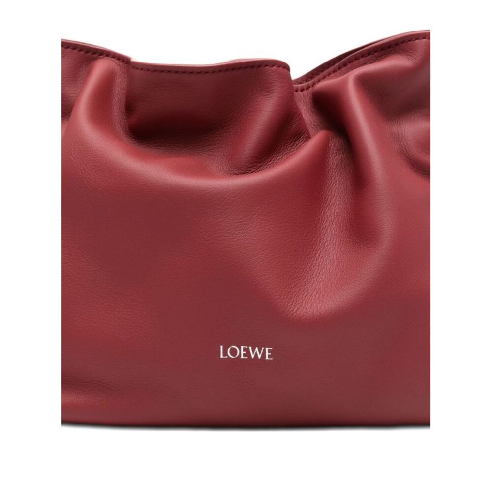 Loewe Women Flamenco Mini Leather Clutch - Picture 2 of 5